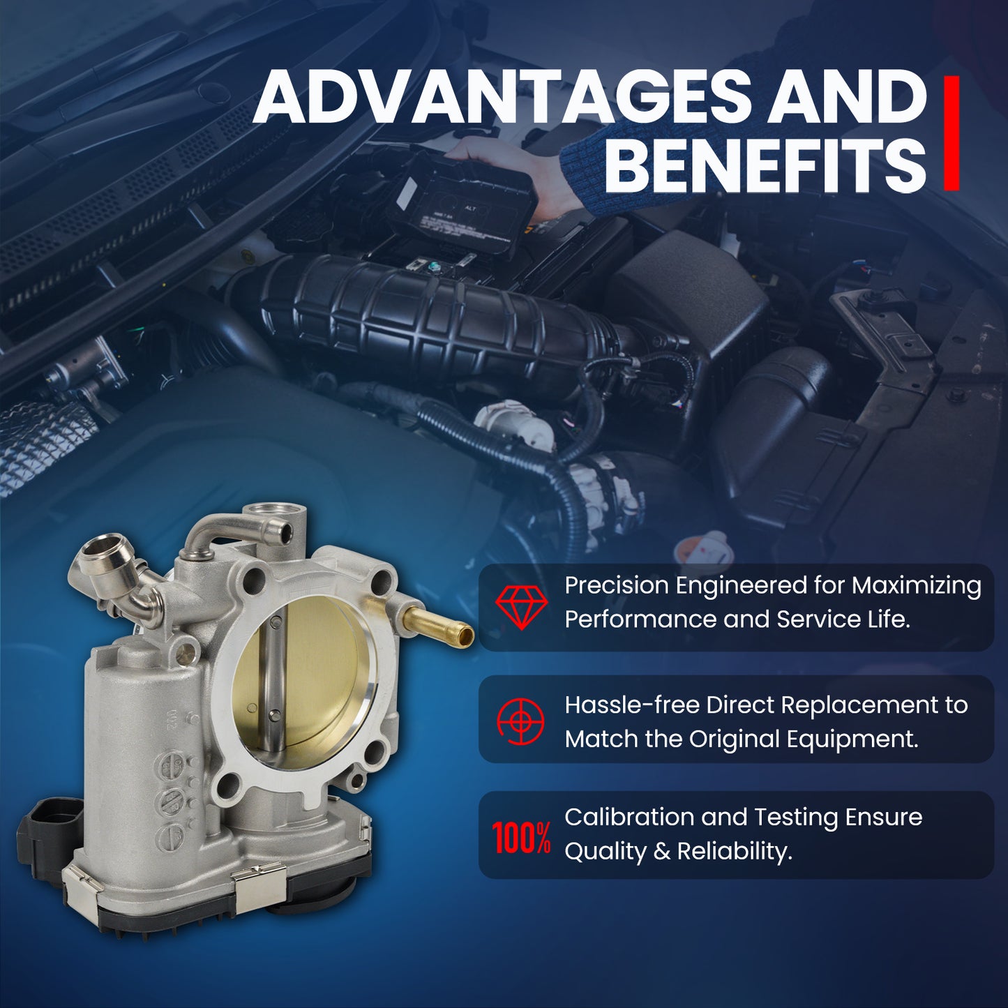 MOCA Fuel Injection Throttle Body - TB204