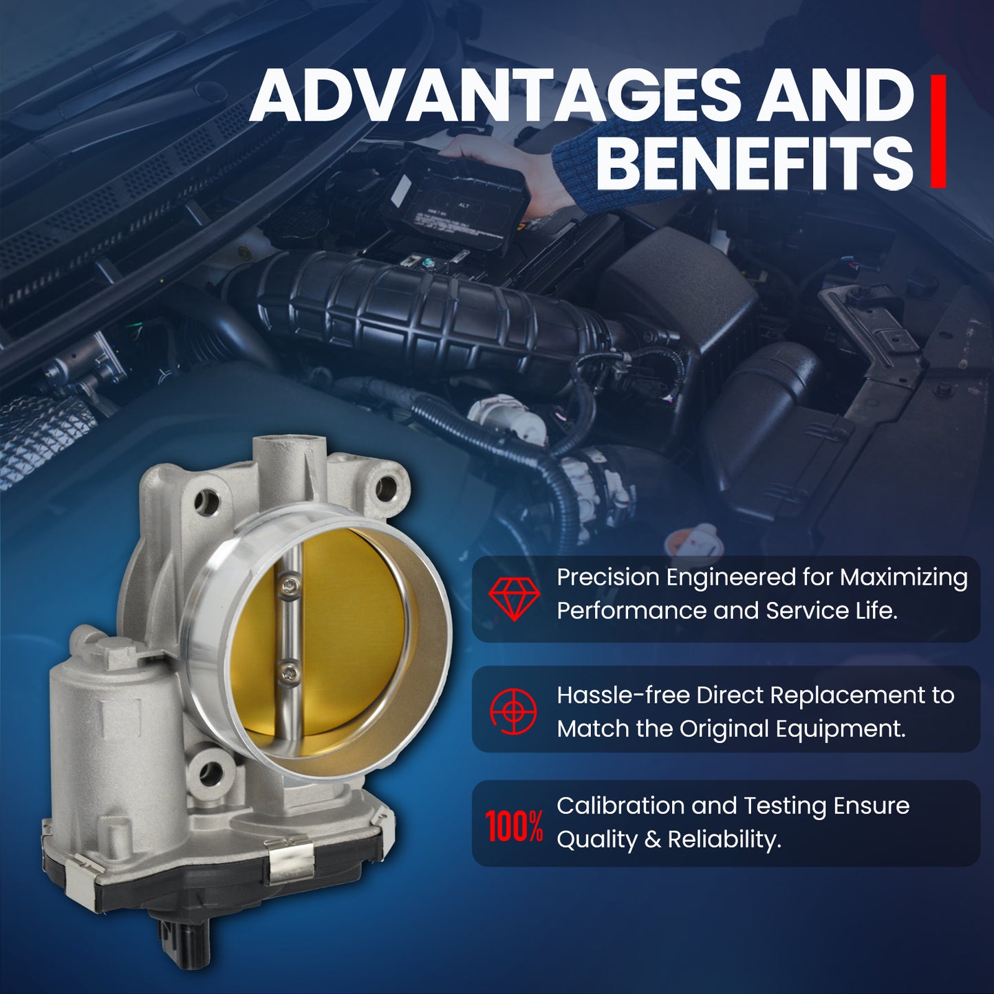 MOCA Fuel Injection Throttle Body - TB222