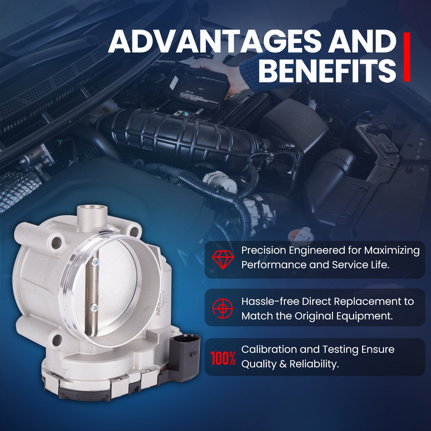 MOCA Fuel Injection Throttle Body - TB4010