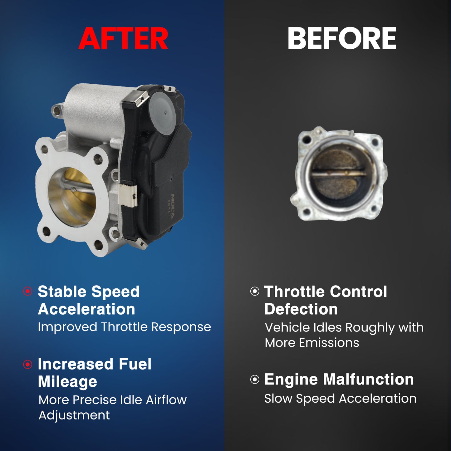 MOCA Fuel Injection Throttle Body - TB417