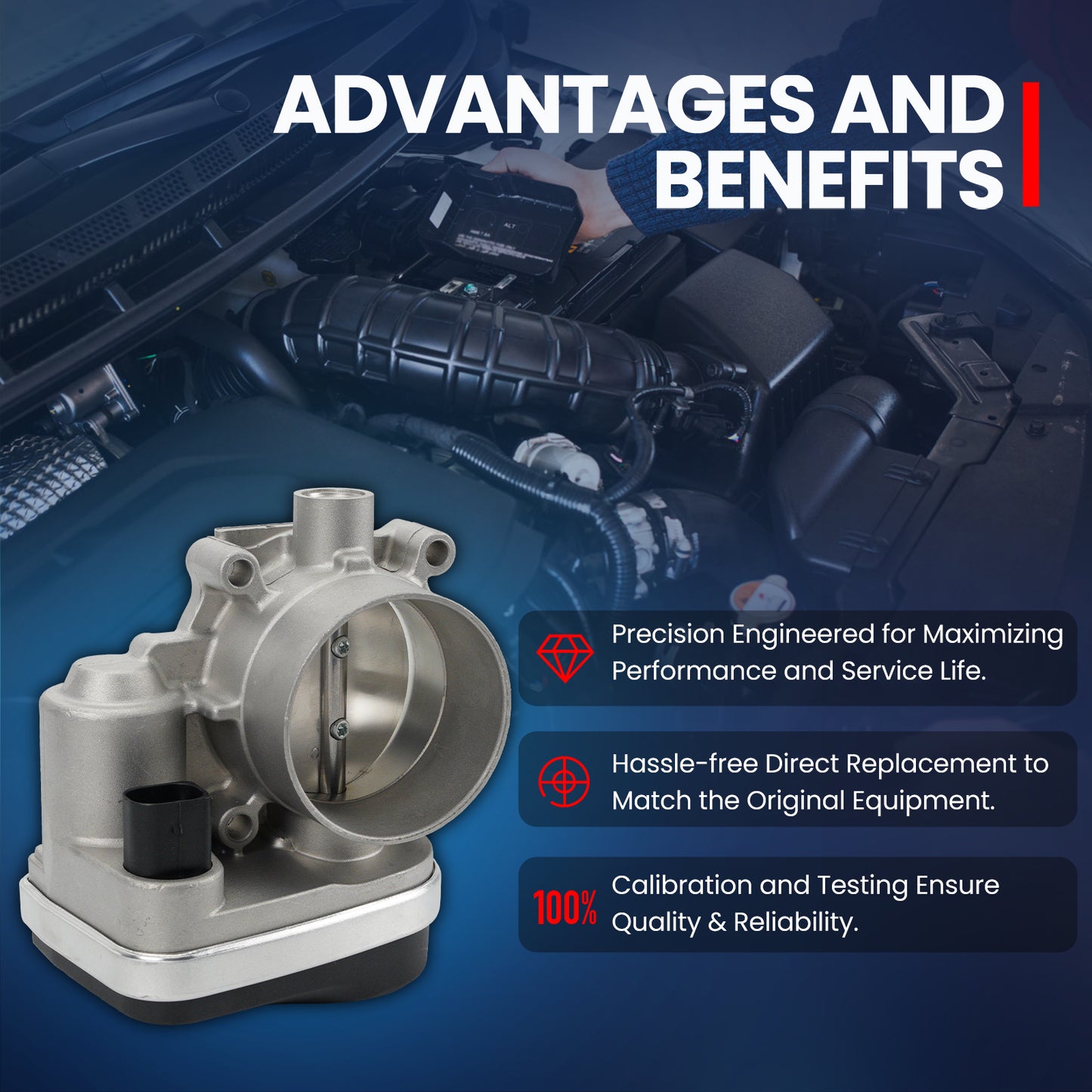MOCA Fuel Injection Throttle Body - TB429