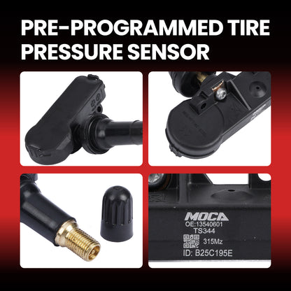MOCA Tire Pressure Monitoring System TPMS Sensors - TS344