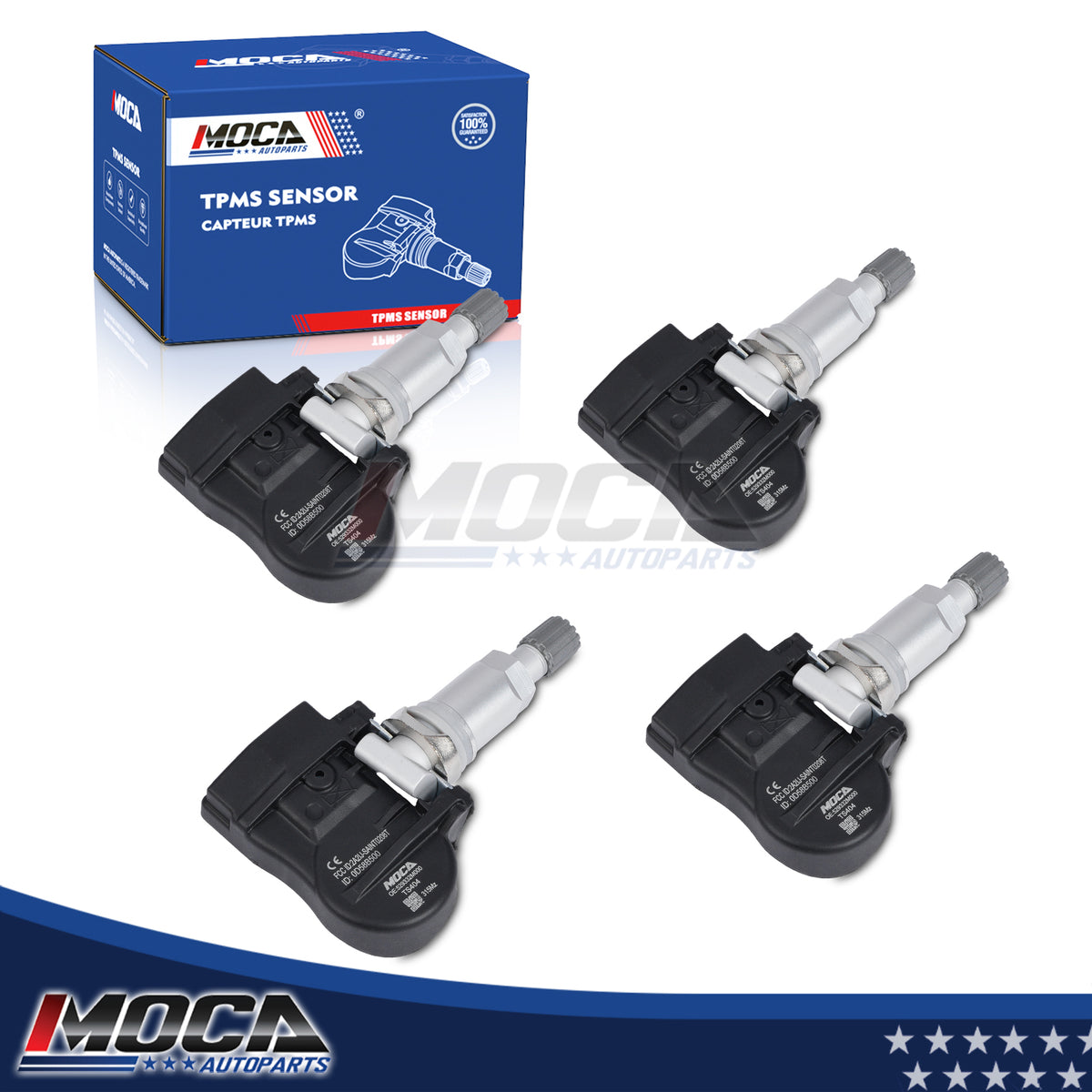 MOCA Tire Pressure Monitoring System TPMS Sensors - TS404