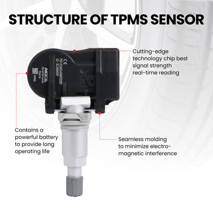 MOCA Tire Pressure Monitoring System TPMS Sensors - TS414
