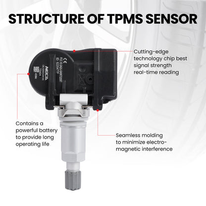 MOCA Tire Pressure Monitoring System TPMS Sensors - TS424