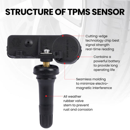 MOCA Tire Pressure Monitoring System TPMS Sensors - TS434