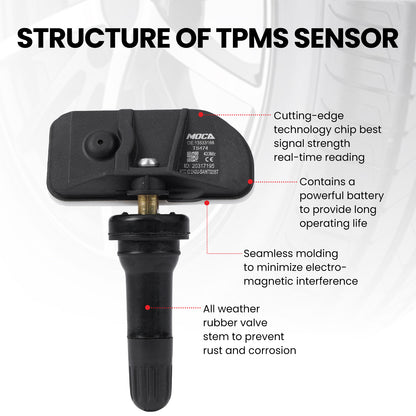 MOCA Tire Pressure Monitoring System TPMS Sensors - TS474