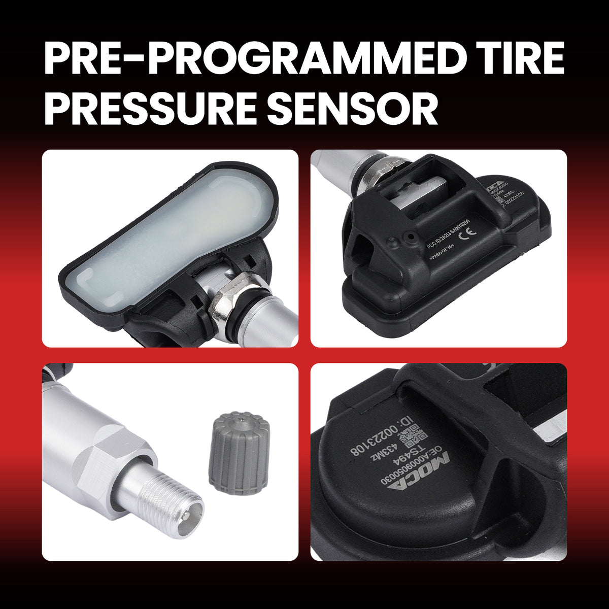 MOCA Tire Pressure Monitoring System TPMS Sensors - TS494