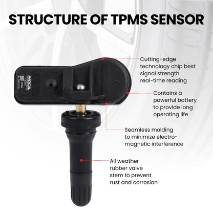 MOCA Tire Pressure Monitoring System TPMS Sensors - TS544