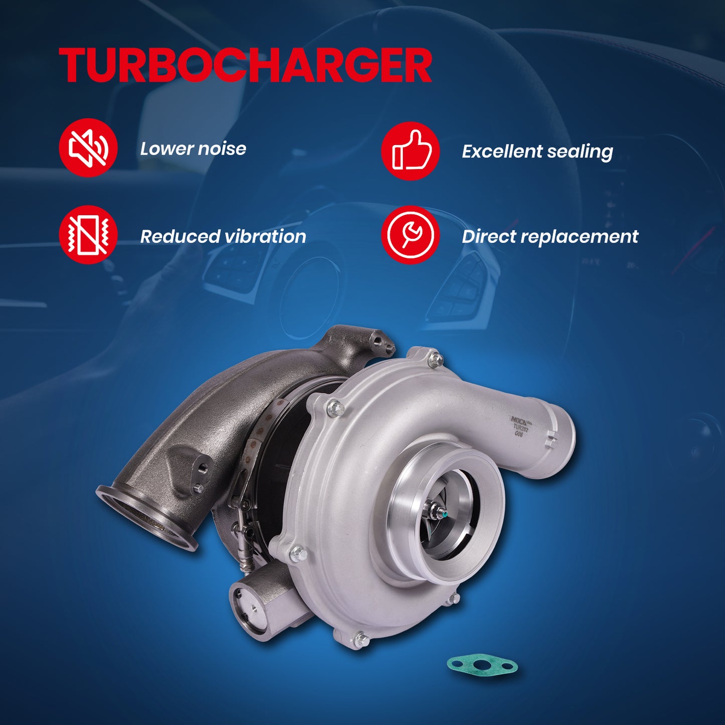 MOCA Turbocharger - TUR282