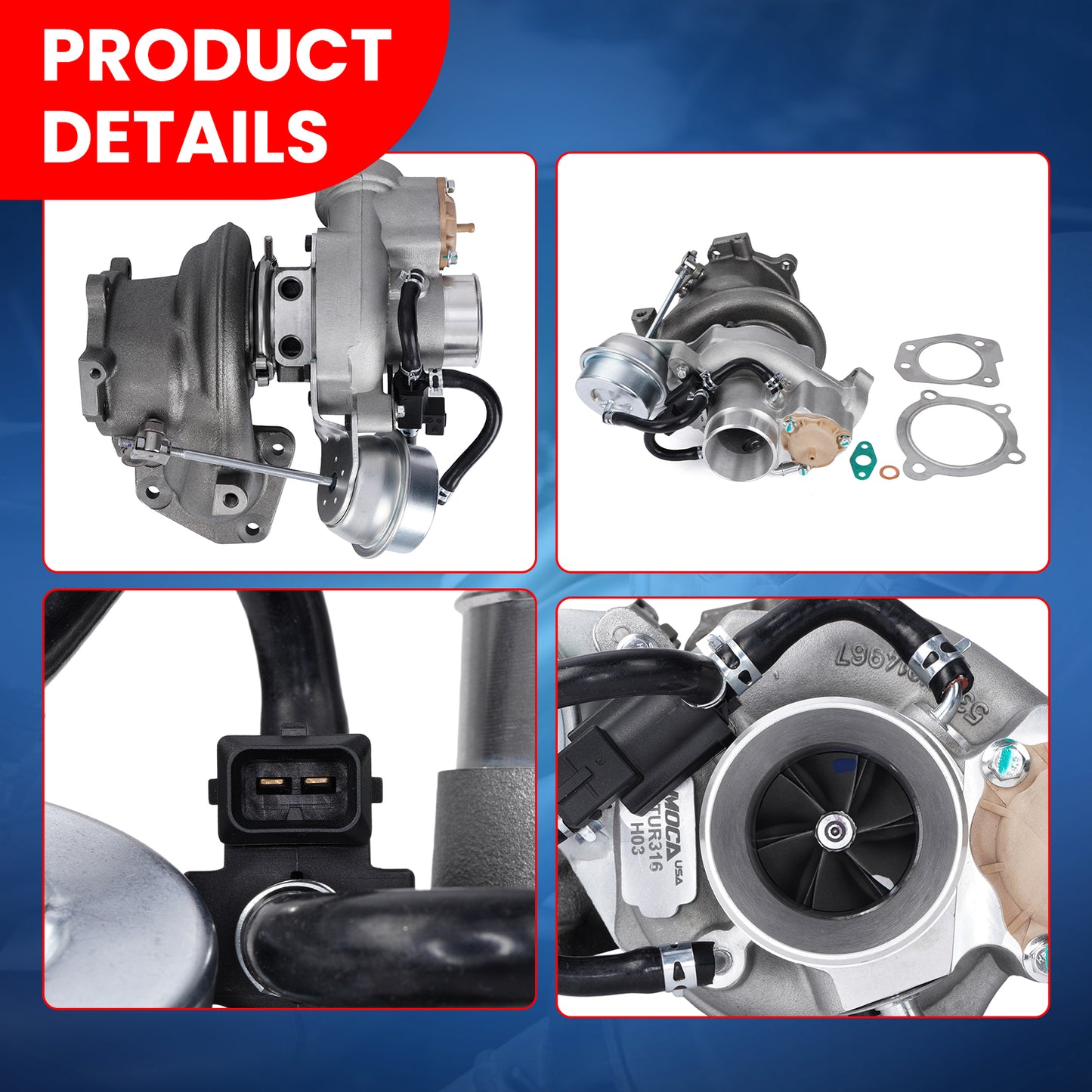 MOCA Turbocharger - TUR316