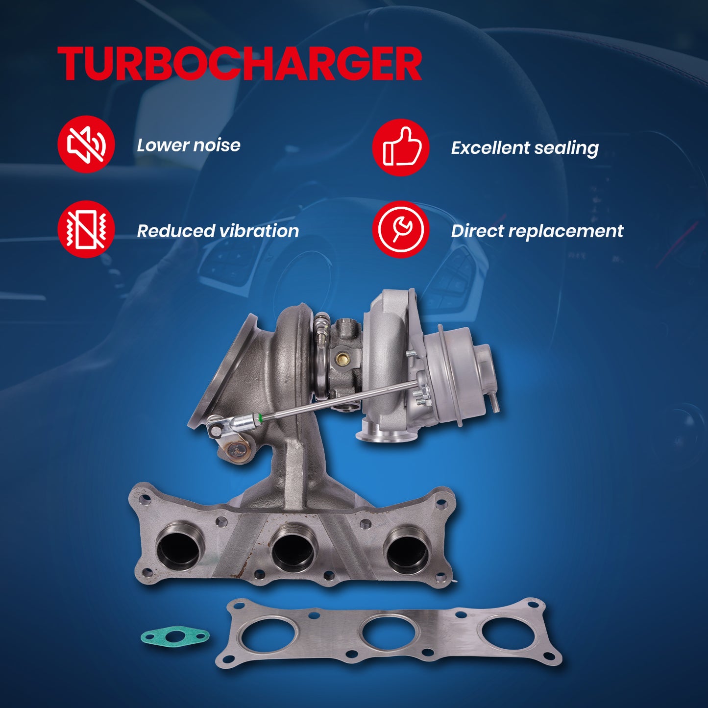 MOCA Turbocharger - TUR322