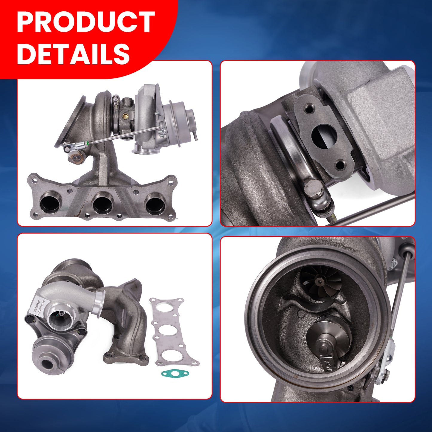 MOCA Turbocharger - TUR322