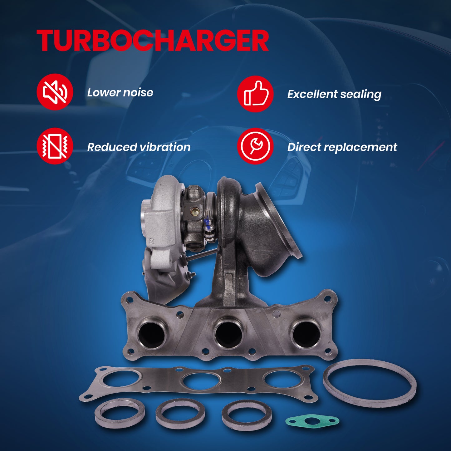 MOCA Turbocharger - TUR323
