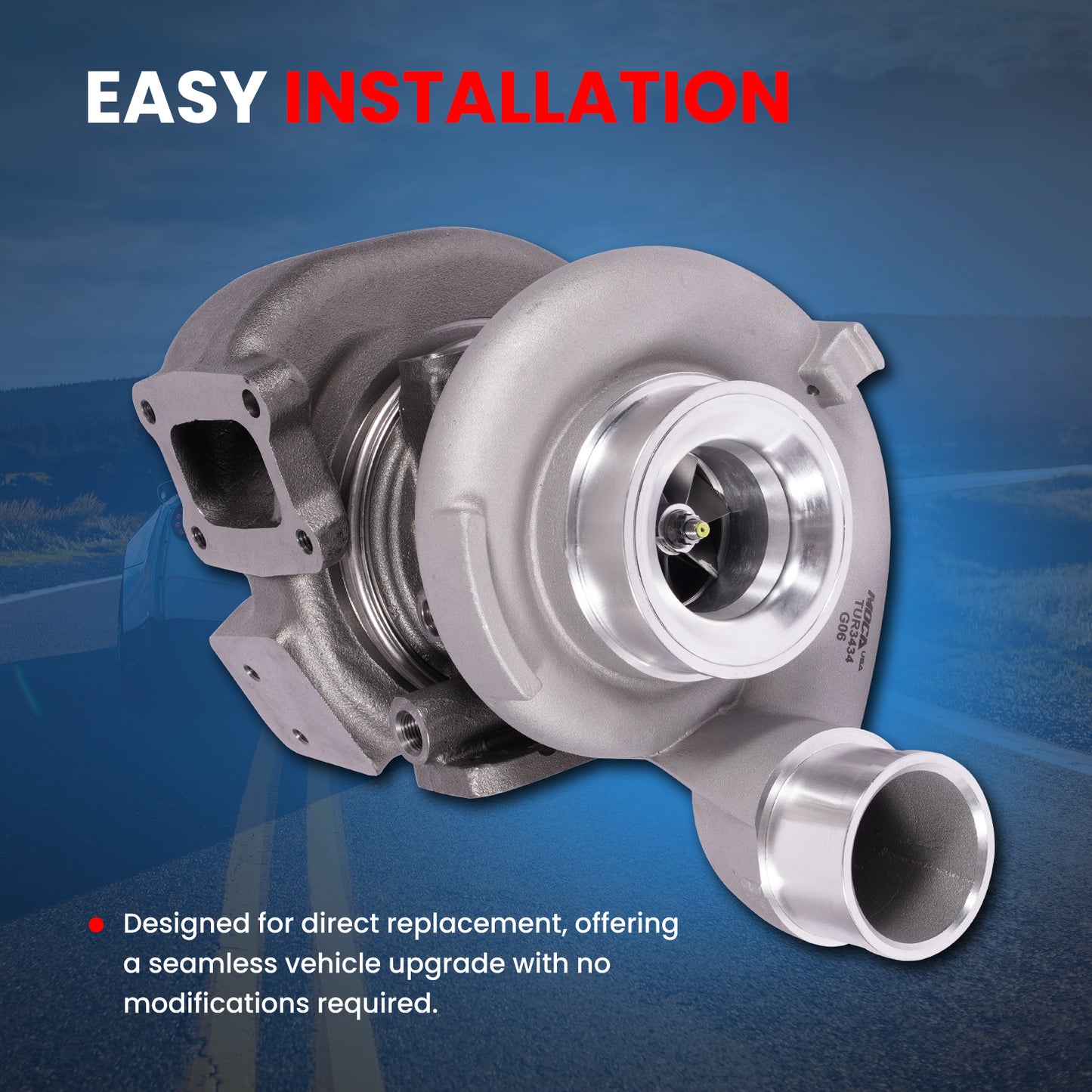 MOCA Turbocharger - TUR3434