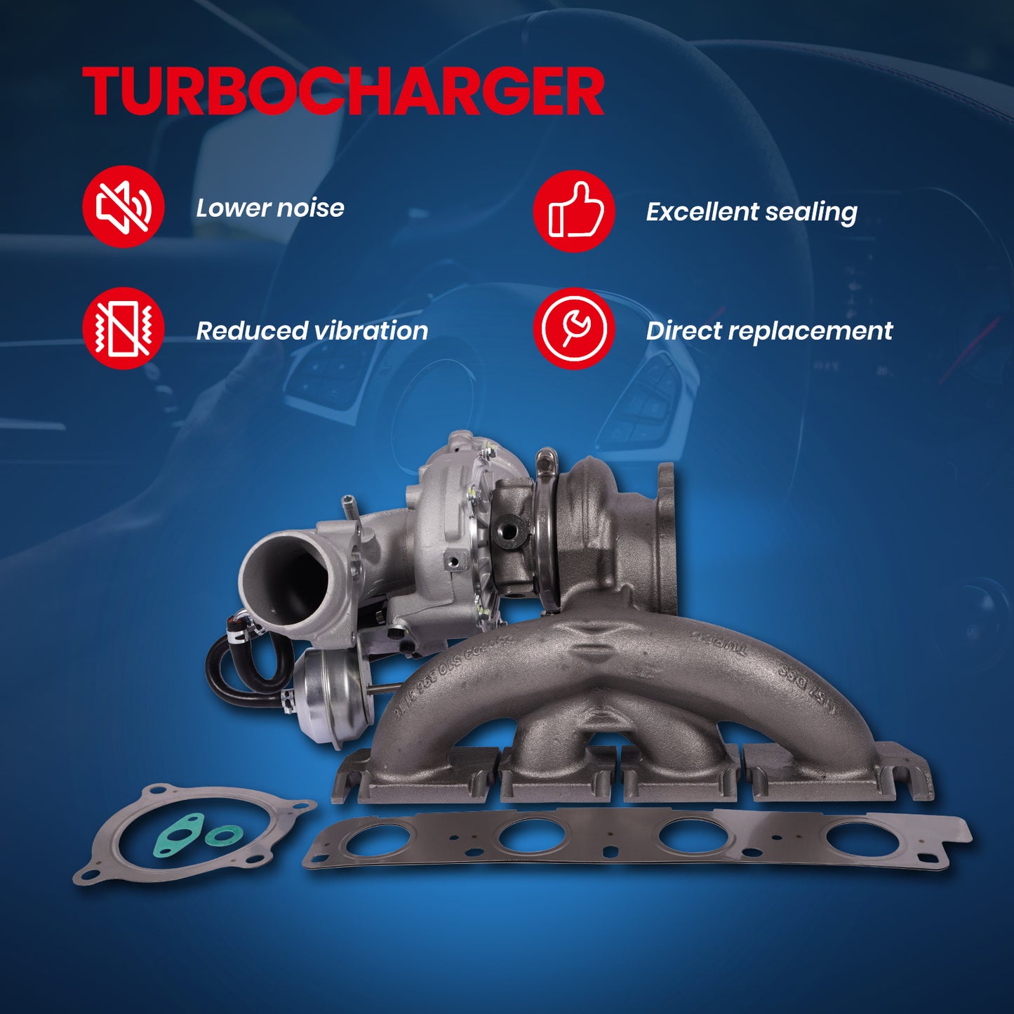 MOCA Turbocharger - TUR432