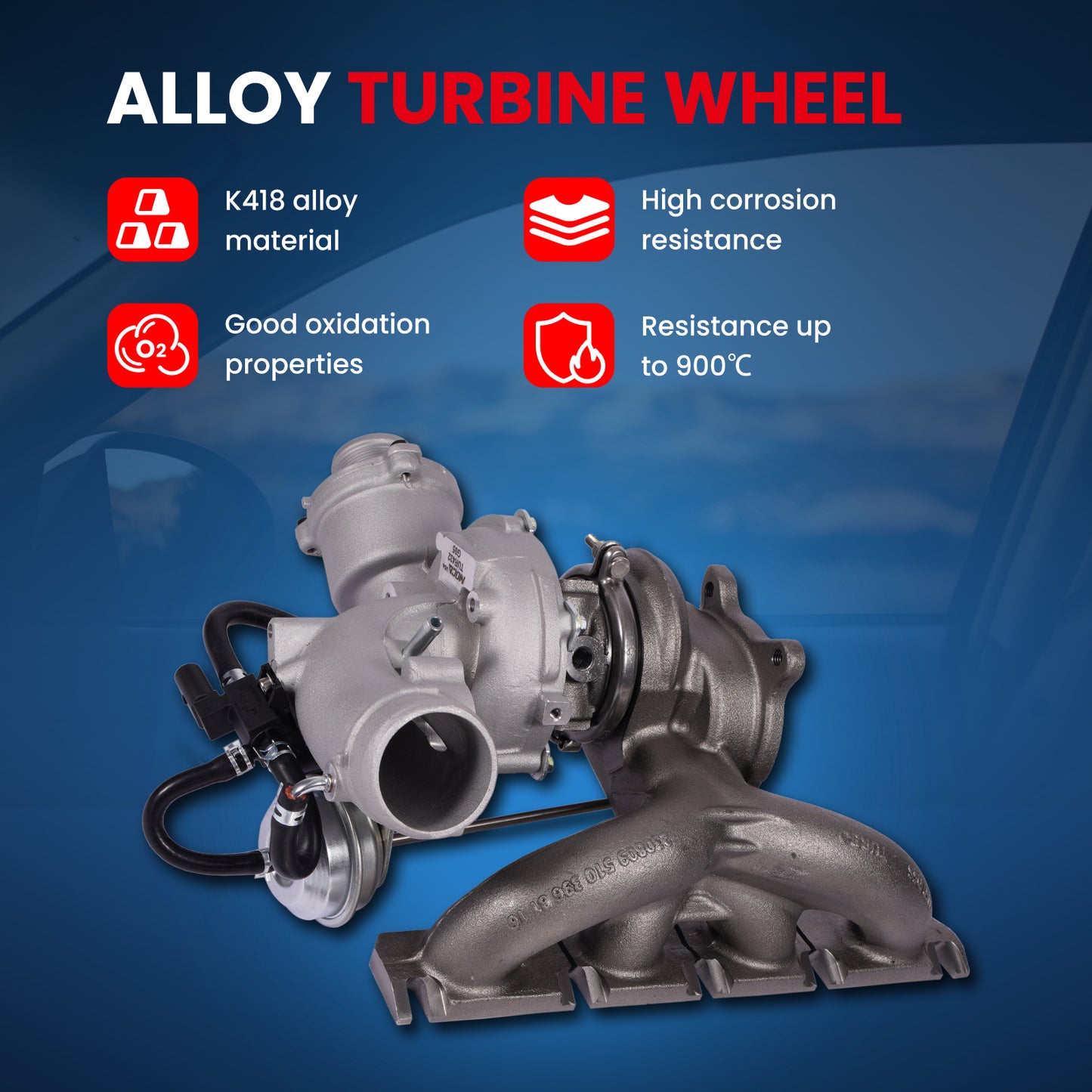 MOCA Turbocharger - TUR432