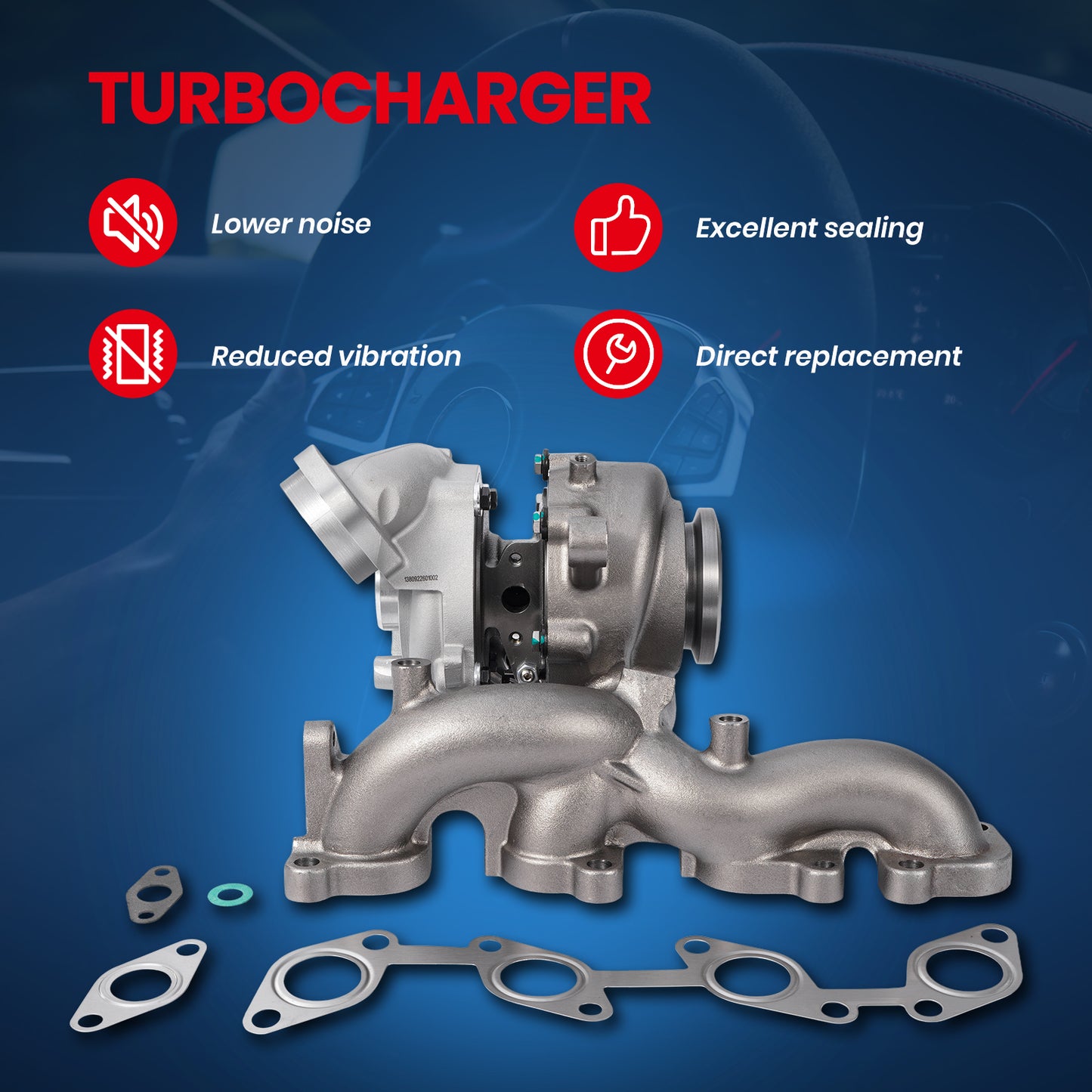 MOCA Turbocharger - TUR463