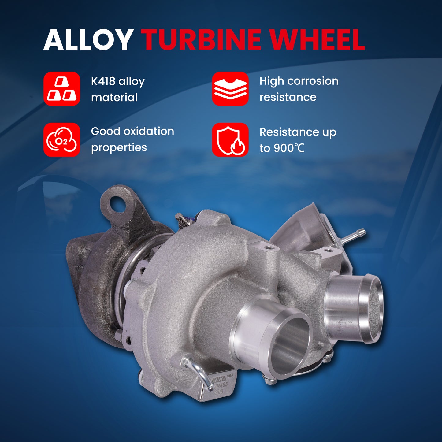 MOCA Turbocharger - TUR465