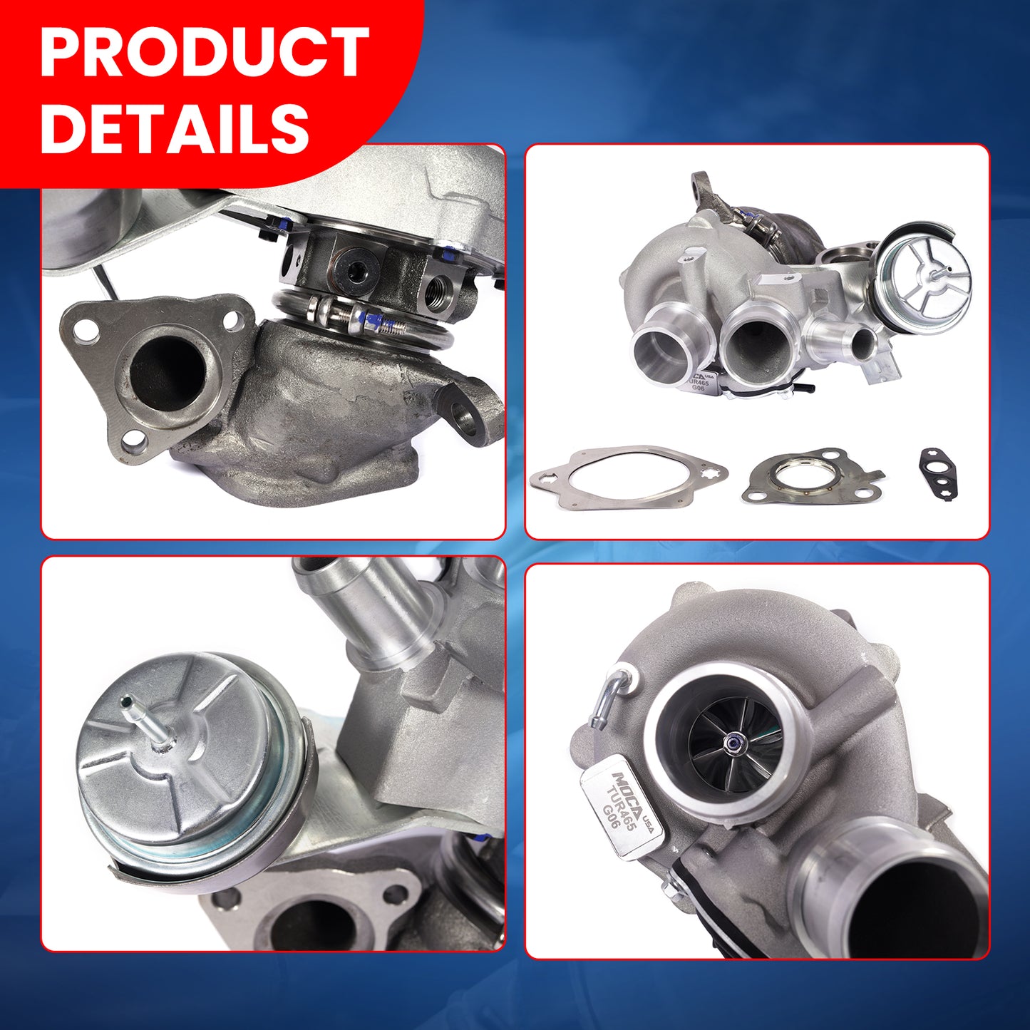 MOCA Turbocharger - TUR465
