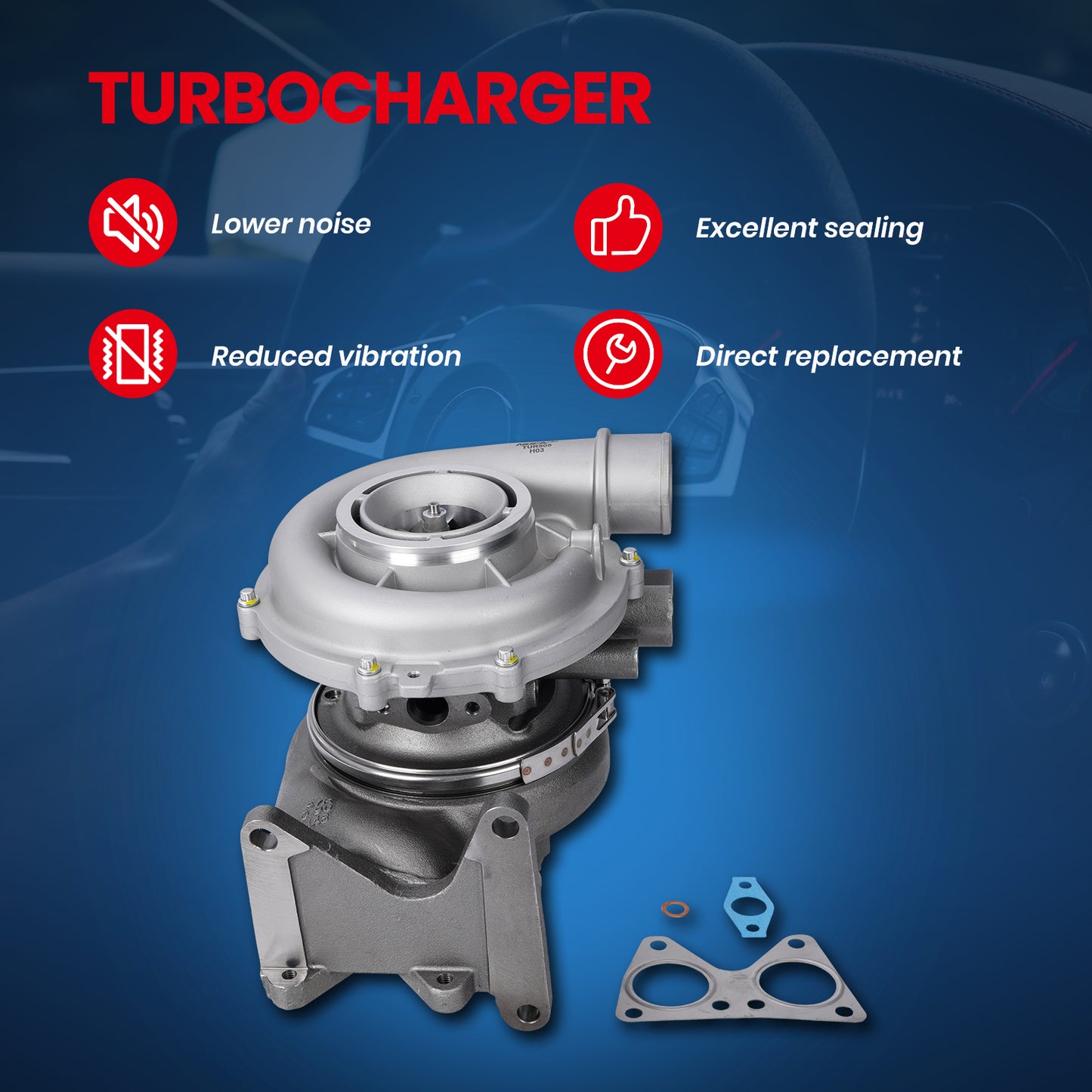 MOCA Turbocharger - TUR505