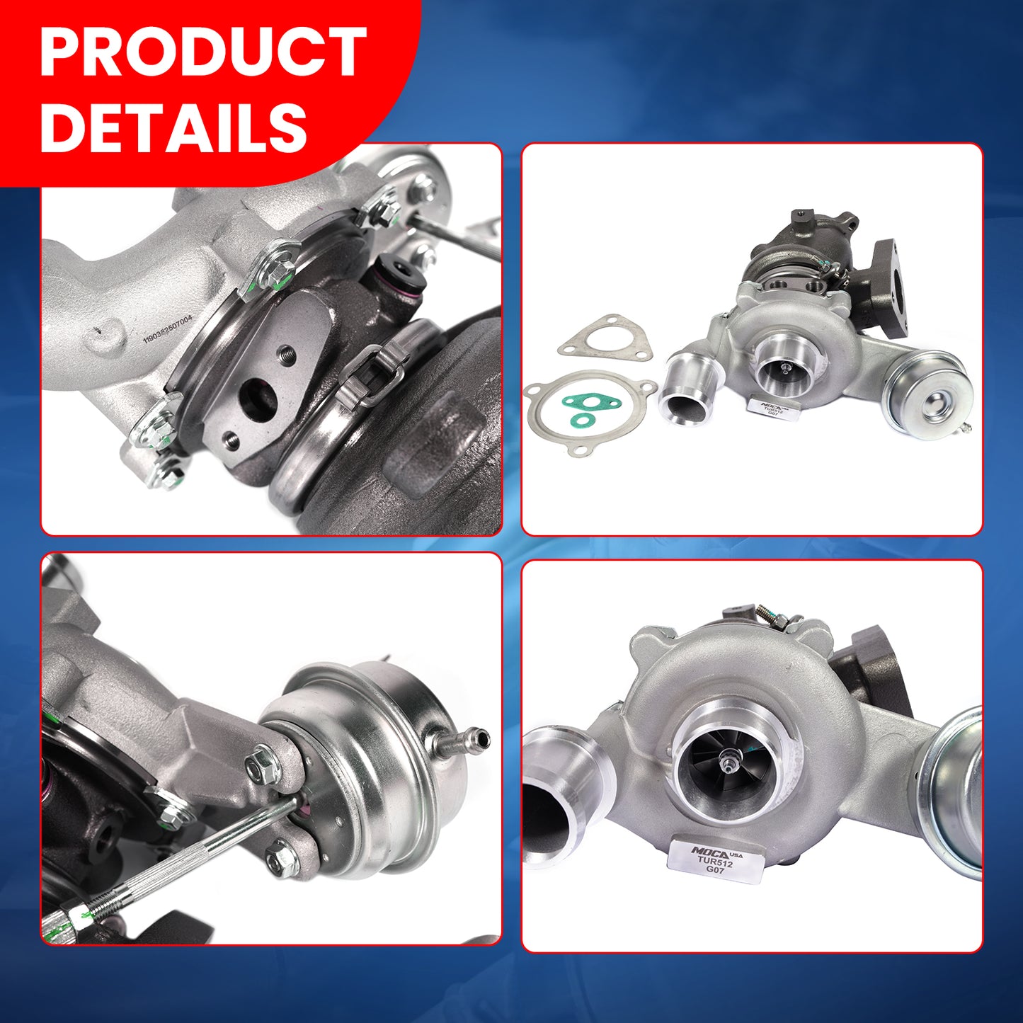 MOCA Turbocharger - TUR512