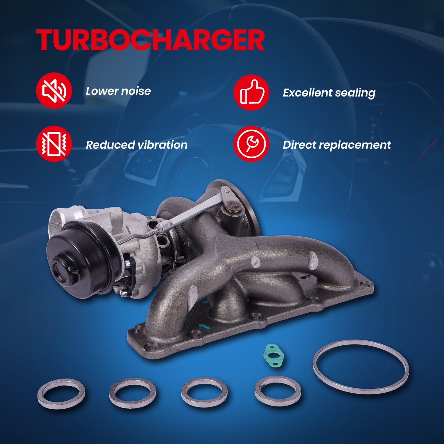 MOCA Turbocharger - TUR529