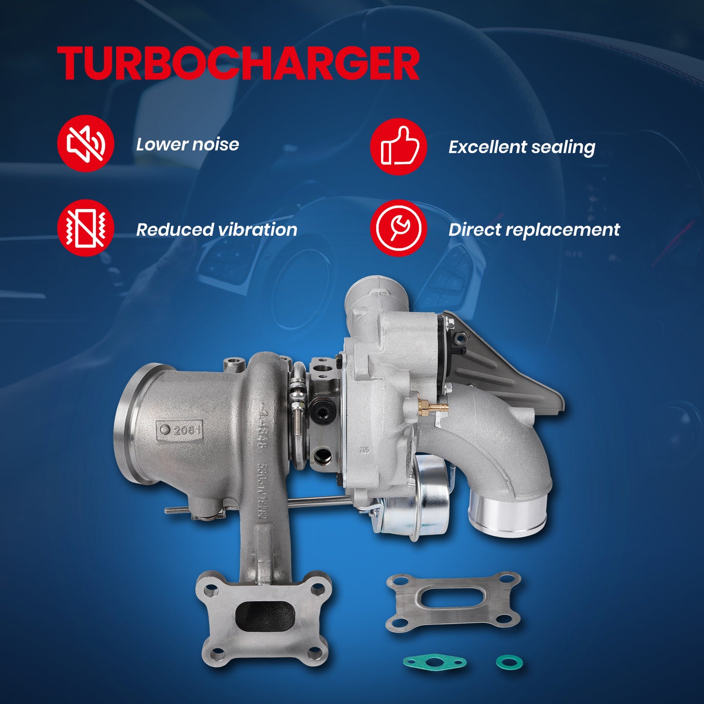 MOCA Turbocharger - TUR543