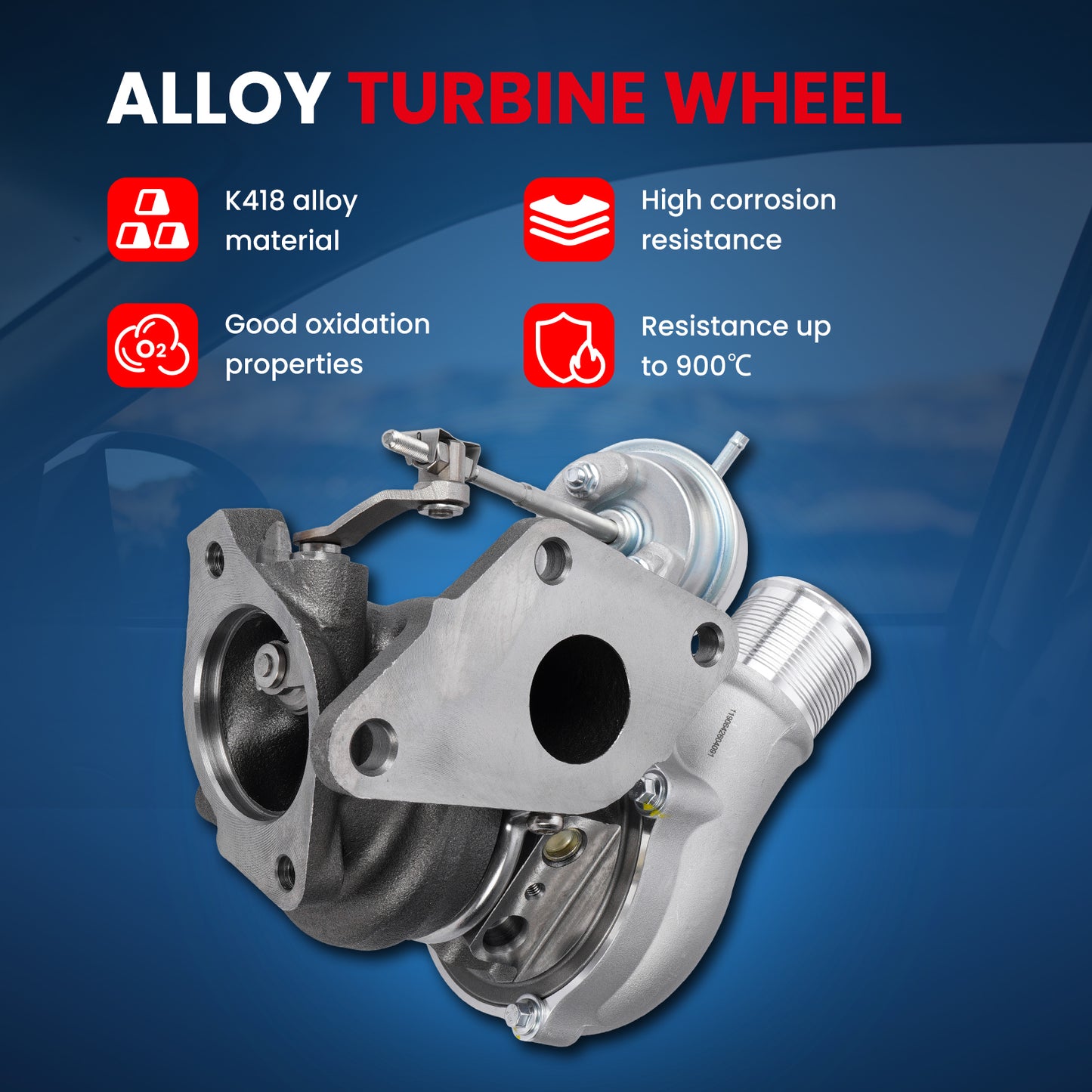MOCA Turbocharger - TUR588