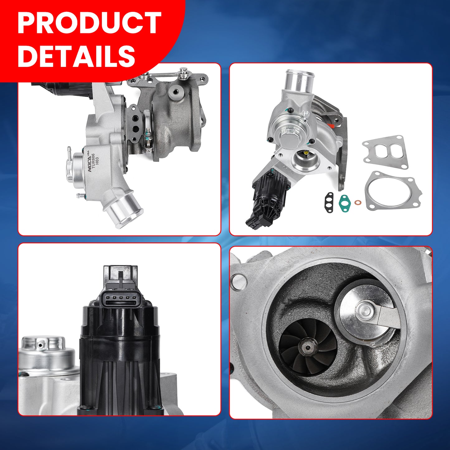 MOCA Turbocharger - TUR606