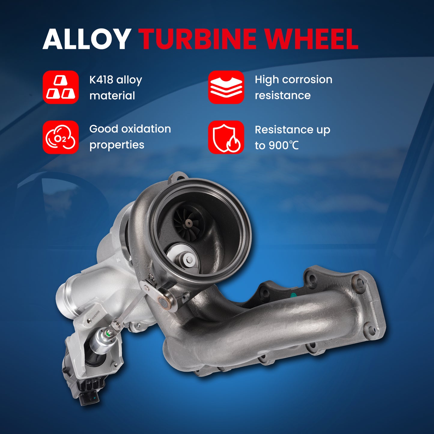 MOCA Turbocharger - TUR845