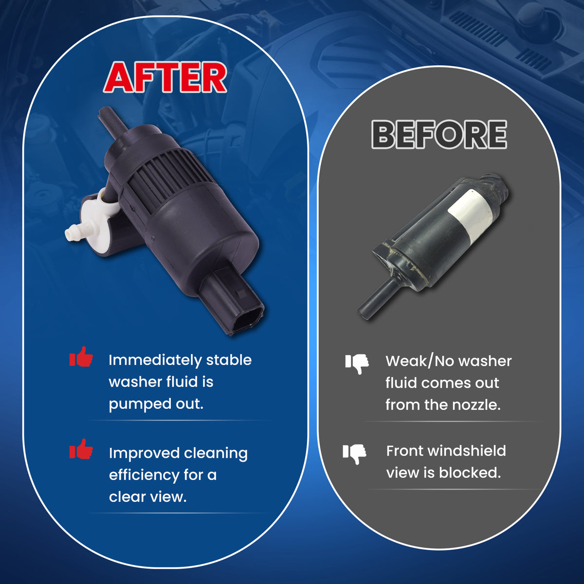 MOCA Windshield Washer Pump - WSP709
