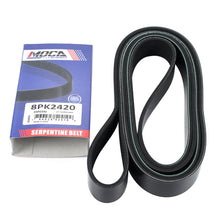 MOCA 8PK2420 EPDM Serpentine Belt Fits 2004-2008 Freightliner Columbia & 2005-2007 Kenworth T800 12.5L