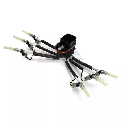Inyector de combustible MOCA Spider de 6 cilindros, compatible con Chevrolet Astro Blazer V6 4.3L (1996-2005), Chevrolet S10 V6 4.3L (1996-2004) y Oldsmobile Bravada V6 4.3L (1996-2001)