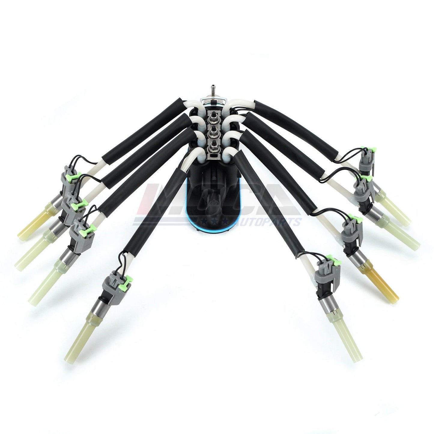Juego de inyectores de combustible MOCA Spider para Cadillac Escalade V8 5.7L (1999-2000) y Chevrolet C3500 V8 5.7L (1996-2000) y Isuzu NPR V8 5.7L (1996-2002) y GMC Savana 1500, 2500 y 3500 (1996-2002)