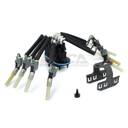Juego de inyectores de combustible MOCA Spider para Cadillac Escalade V8 5.7L (1999-2000) y Chevrolet C3500 V8 5.7L (1996-2000) y Isuzu NPR V8 5.7L (1996-2002) y GMC Savana 1500, 2500 y 3500 (1996-2002)