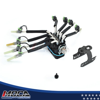 Juego de inyectores de combustible MOCA Spider para Cadillac Escalade V8 5.7L (1999-2000) y Chevrolet C3500 V8 5.7L (1996-2000) y Isuzu NPR V8 5.7L (1996-2002) y GMC Savana 1500, 2500 y 3500 (1996-2002)