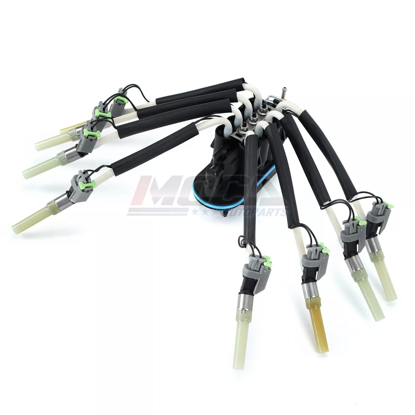 Juego de inyectores de combustible MOCA Spider para Cadillac Escalade V8 5.7L (1999-2000) y Chevrolet C3500 V8 5.7L (1996-2000) y Isuzu NPR V8 5.7L (1996-2002) y GMC Savana 1500, 2500 y 3500 (1996-2002)