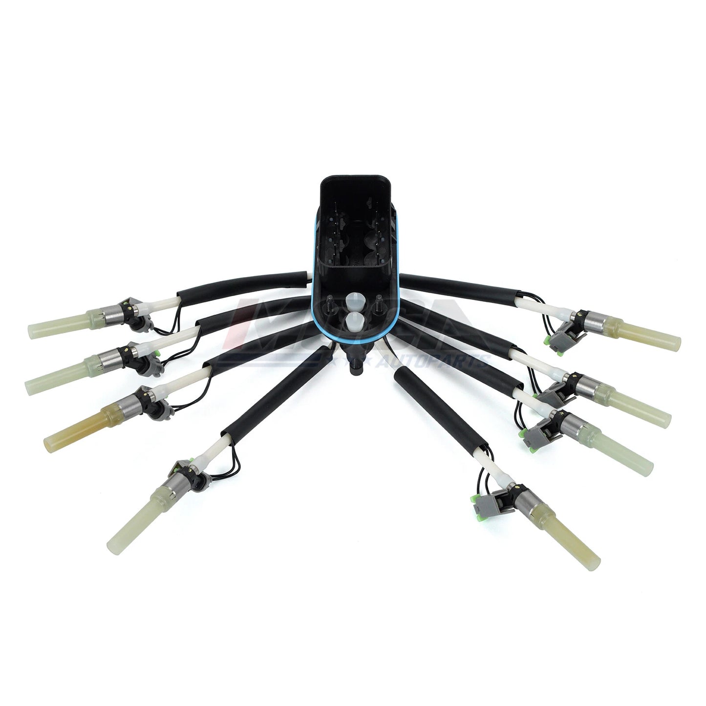 Juego de inyectores de combustible MOCA Spider para Cadillac Escalade V8 5.7L (1999-2000) y Chevrolet C3500 V8 5.7L (1996-2000) y Isuzu NPR V8 5.7L (1996-2002) y GMC Savana 1500, 2500 y 3500 (1996-2002)