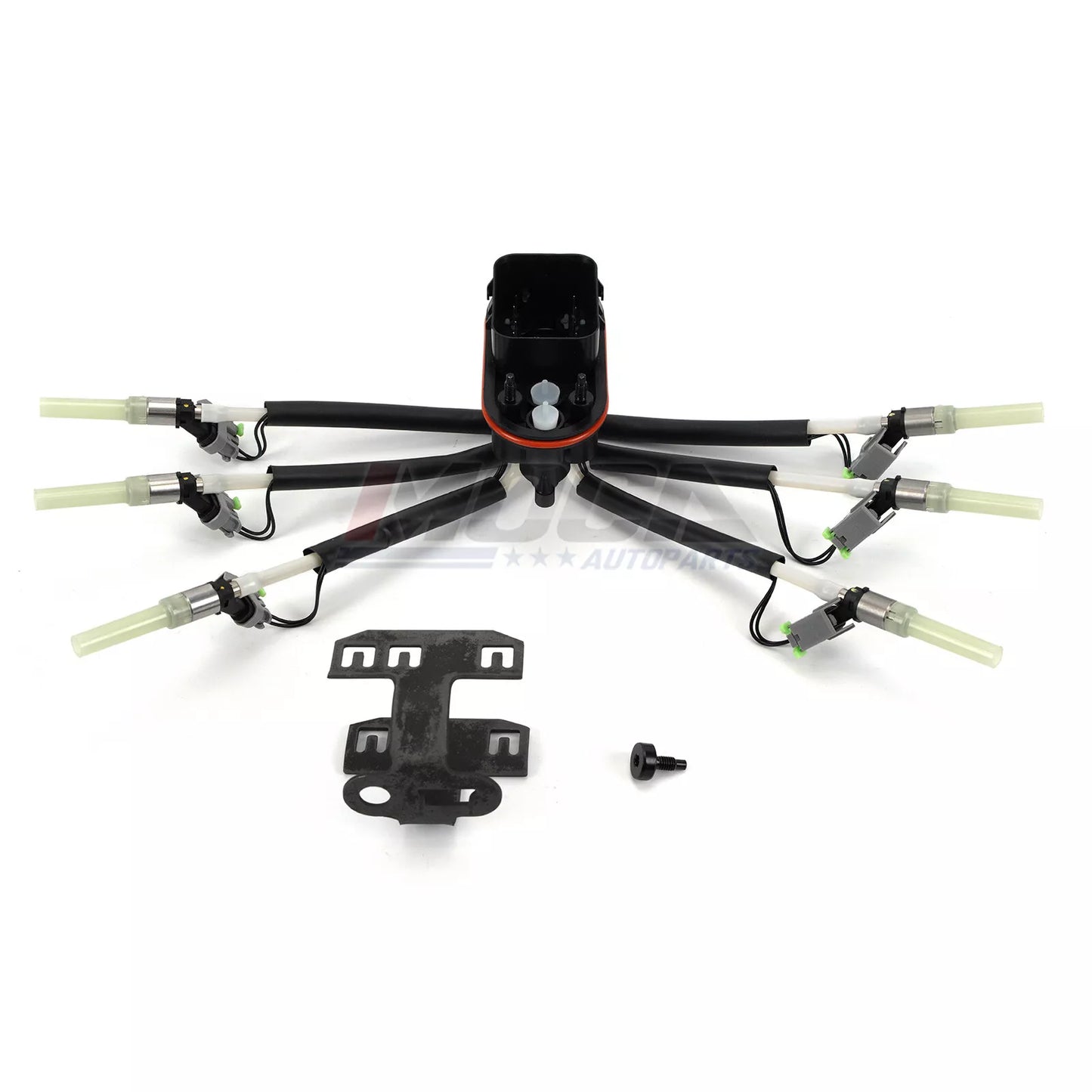 Inyector de combustible MOCA Spider de 6 cilindros, compatible con Chevrolet Astro Blazer V6 4.3L (1996-2005), Chevrolet S10 V6 4.3L (1996-2004) y Oldsmobile Bravada V6 4.3L (1996-2001)
