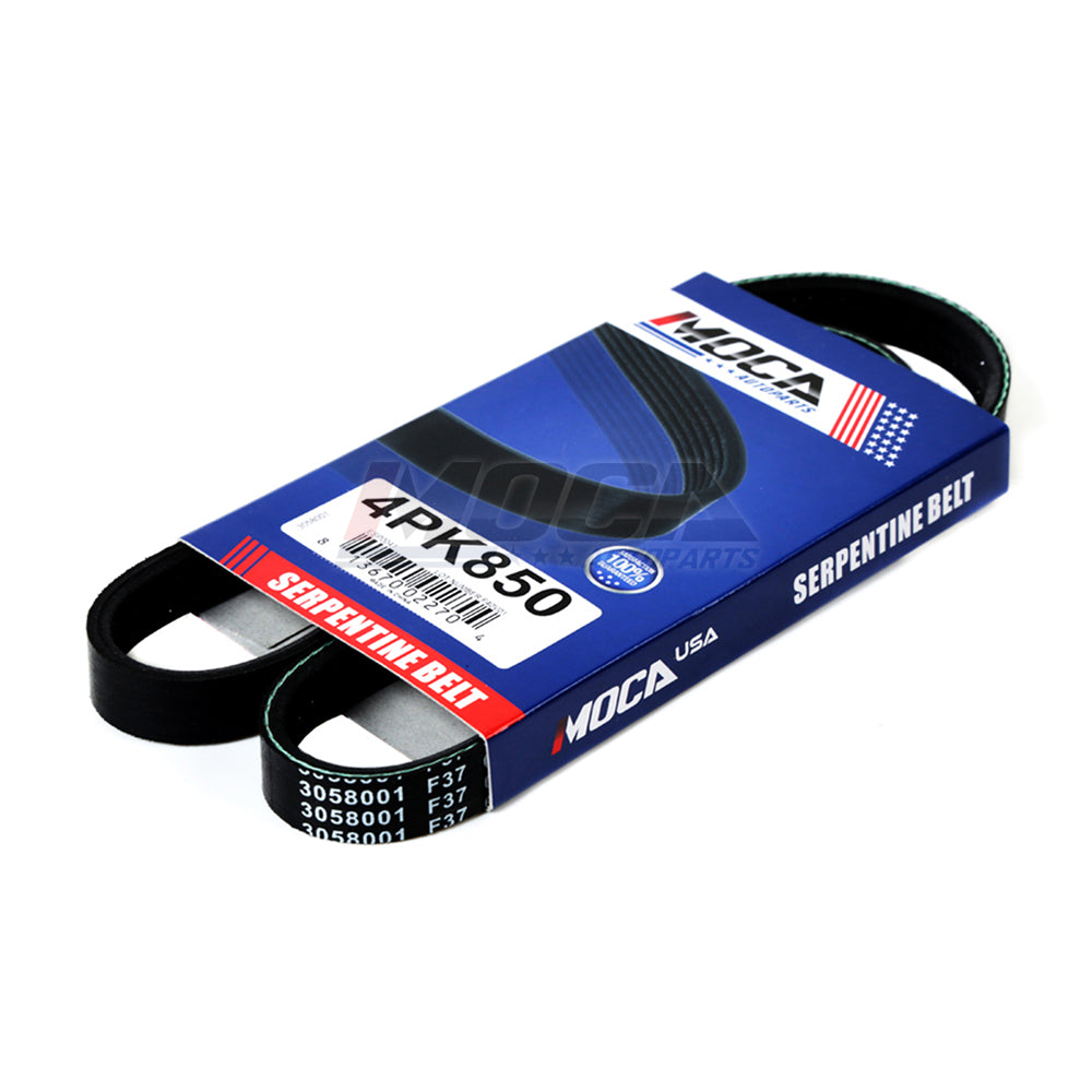 3PCS MOCA Serpentine Belt for 2000 Hyundai Accent 1.5L