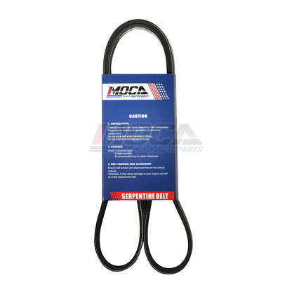 3PCS MOCA Serpentine Belt for 1993-1997 Toyota Corolla 1.6L 1.8L
