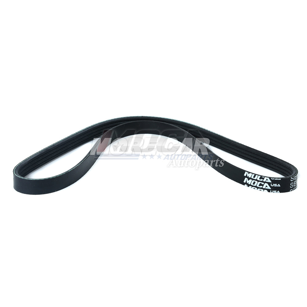 MOCA 2PCS Serpentine Belt 4PK905 5PK930 for 1986-1989 Honda Accord