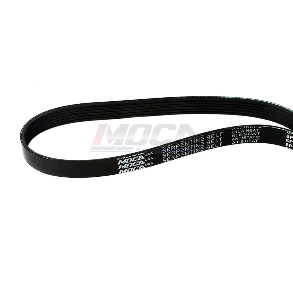 2PCS MOCA Serpentine Belt for 2002-2004 Honda Odyssey 3.5l