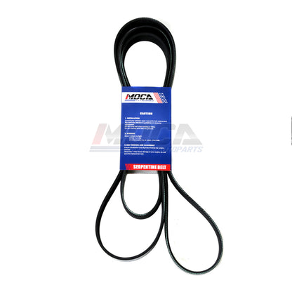 MOCA 2PCS Serpentine Belt 4PK945 6PK1940 for 2002-2006 INFINITI Q45 4.5L & 2003-2008 INFINITI FX45 4.5L & 2006-2010 INFINITI M45 4.5L