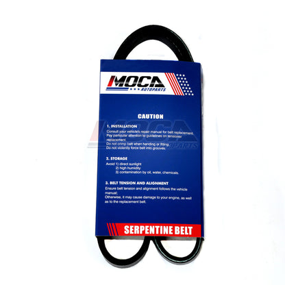 3PCS MOCA Serpentine Belt for 1999-2000 Honda Civic 1.6L