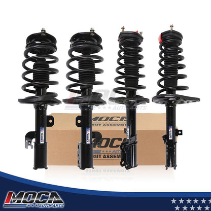 4X Complete Strut Spring Shock Absorber Fit for 2007-2011 Toyota Camry 2.4L 2.5L