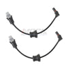 2Pcs ABS Wheel Speed Sensor Rear Left & Right fit Chevrolet Saturn Pontiac 2.4L