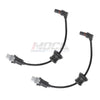 2Pcs ABS Wheel Speed Sensor Rear Left & Right fit Chevrolet Saturn Pontiac 2.4L