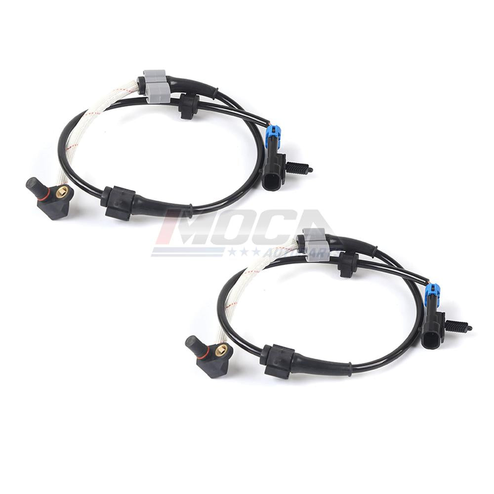 2 x ABS Wheel Speed Sensor Front Left & Right fit 00-07 Chevrolet GMC 6.0L 6.6L